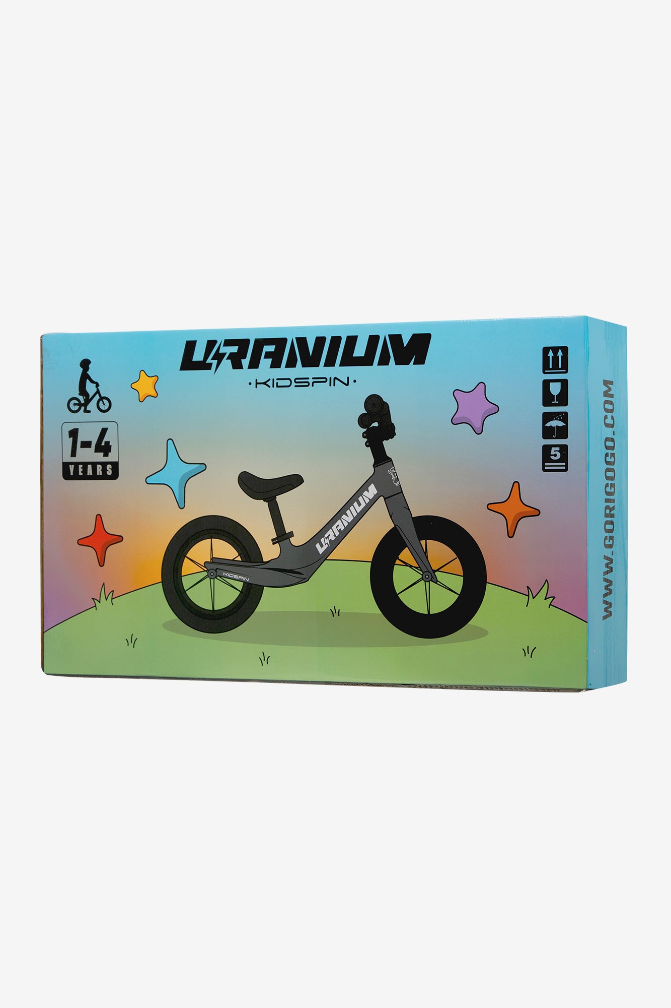 BICICLETA URANIUM KIDSPIN BALANCE 12" - BICICLETA DE NIÑO - GO RIGO GO!