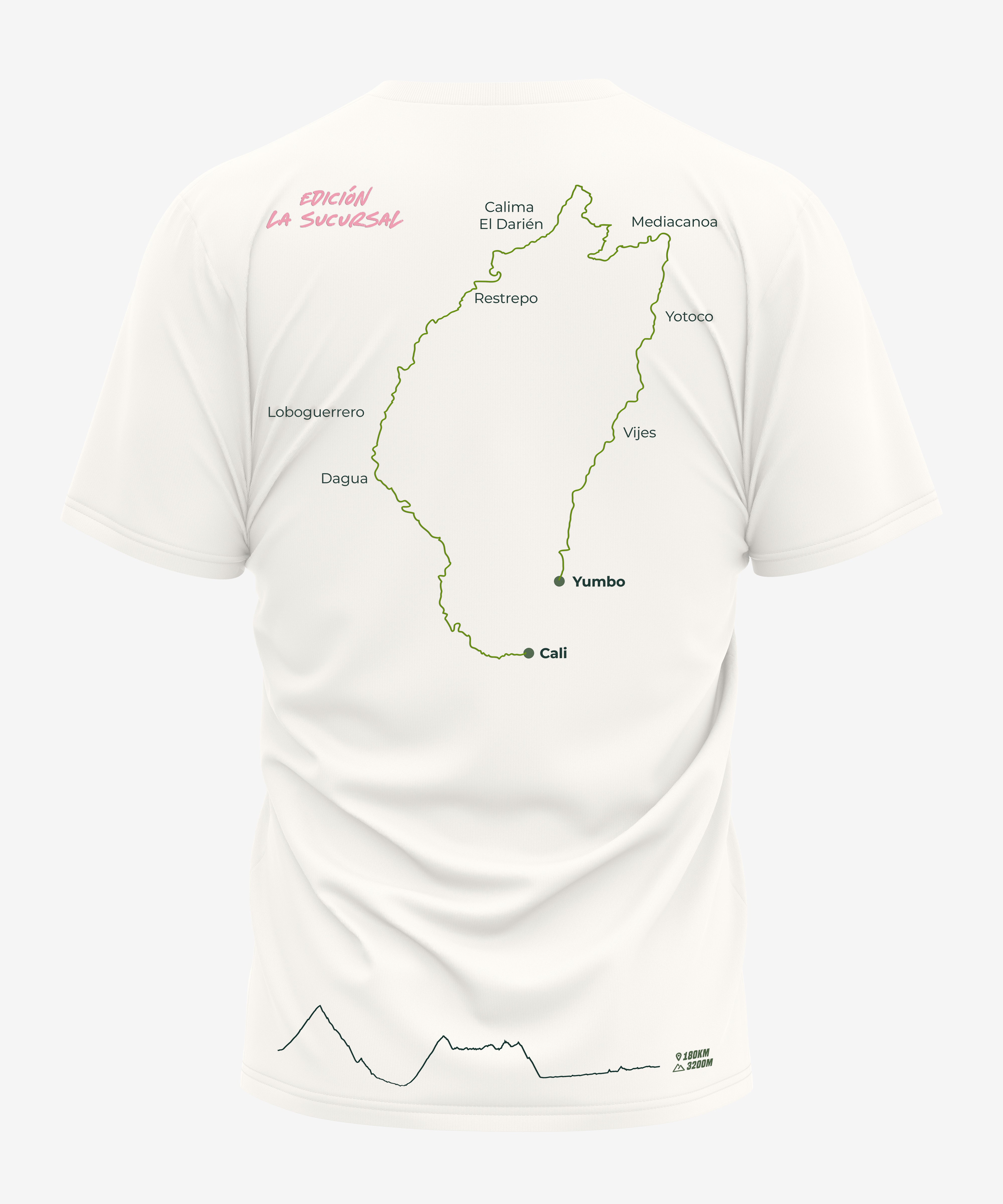 Camiseta Urbana El Giro De Rigo Edición La Sucursal Altimetría