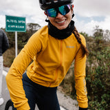 Chaqueta de Ciclismo Thermal Mostaza