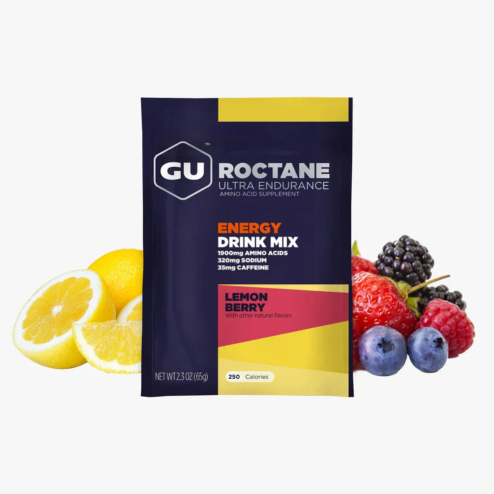 Roctane Energy Drink Mix Sobre 65g GU - BEBIDA ENERGETICA - GO RIGO GO!