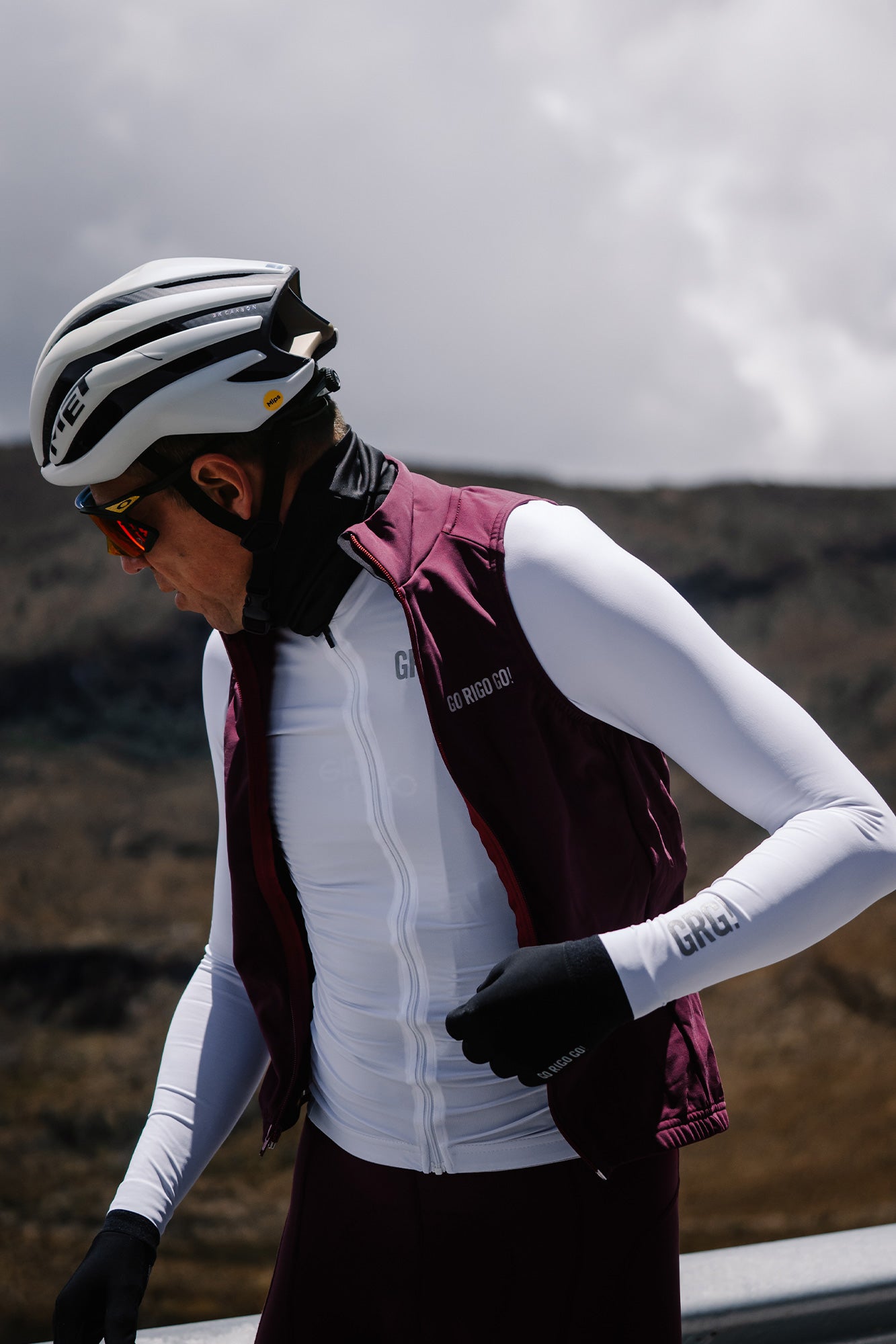 Chaleco de Ciclismo Thermal Vino - CHALECO - GO RIGO GO!