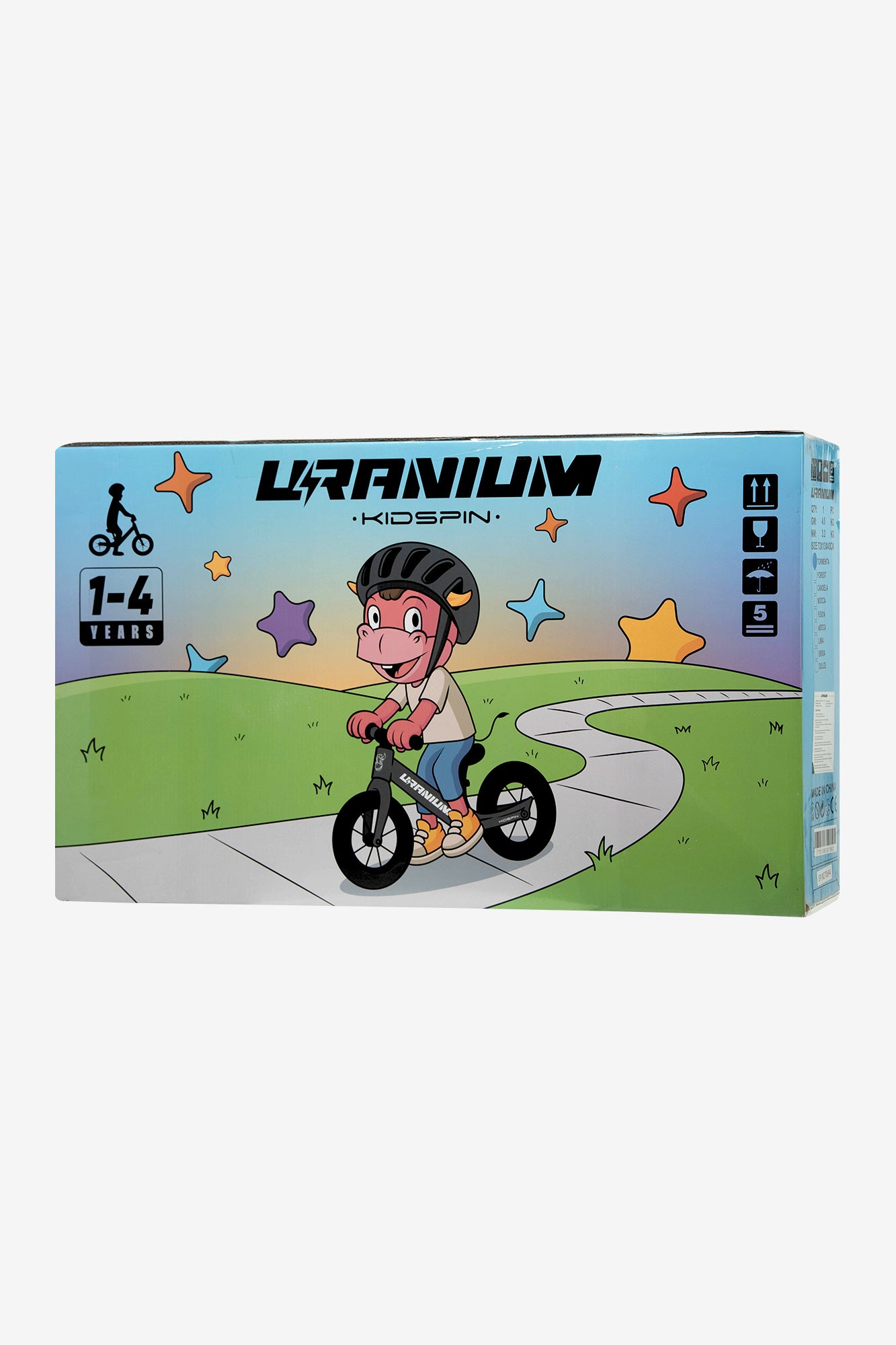 BICICLETA URANIUM KIDSPIN BALANCE 12" - BICICLETA DE NIÑO - GO RIGO GO!