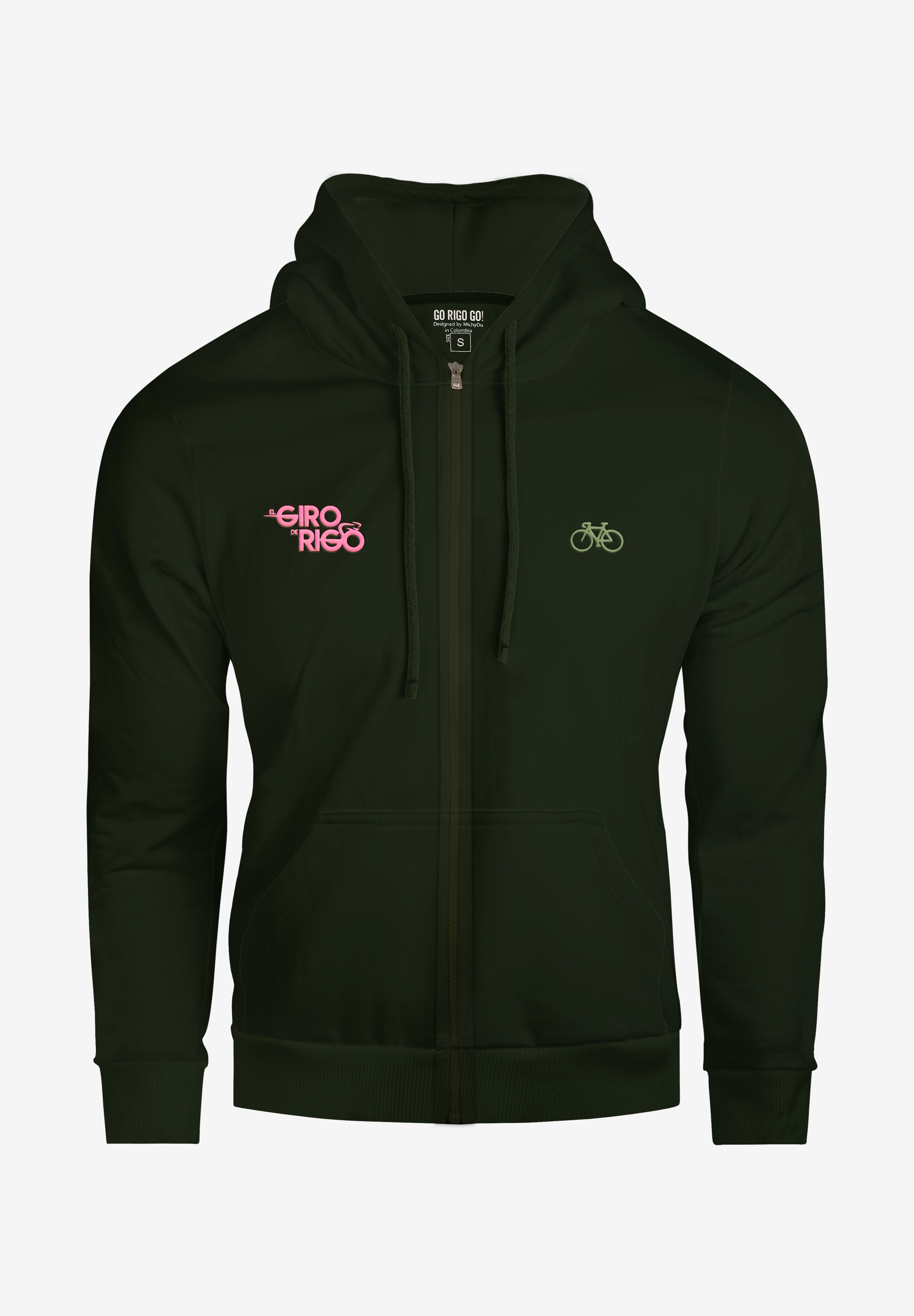 Hoodie con Cierre Earthline - CHOMPA URBANA - GO RIGO GO!