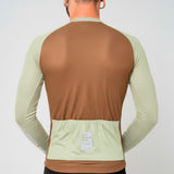 Jersey de Ciclismo KM80 Cobre - CAMISETA CICLISMO MANGA LARGA KM 80 - GO RIGO GO!