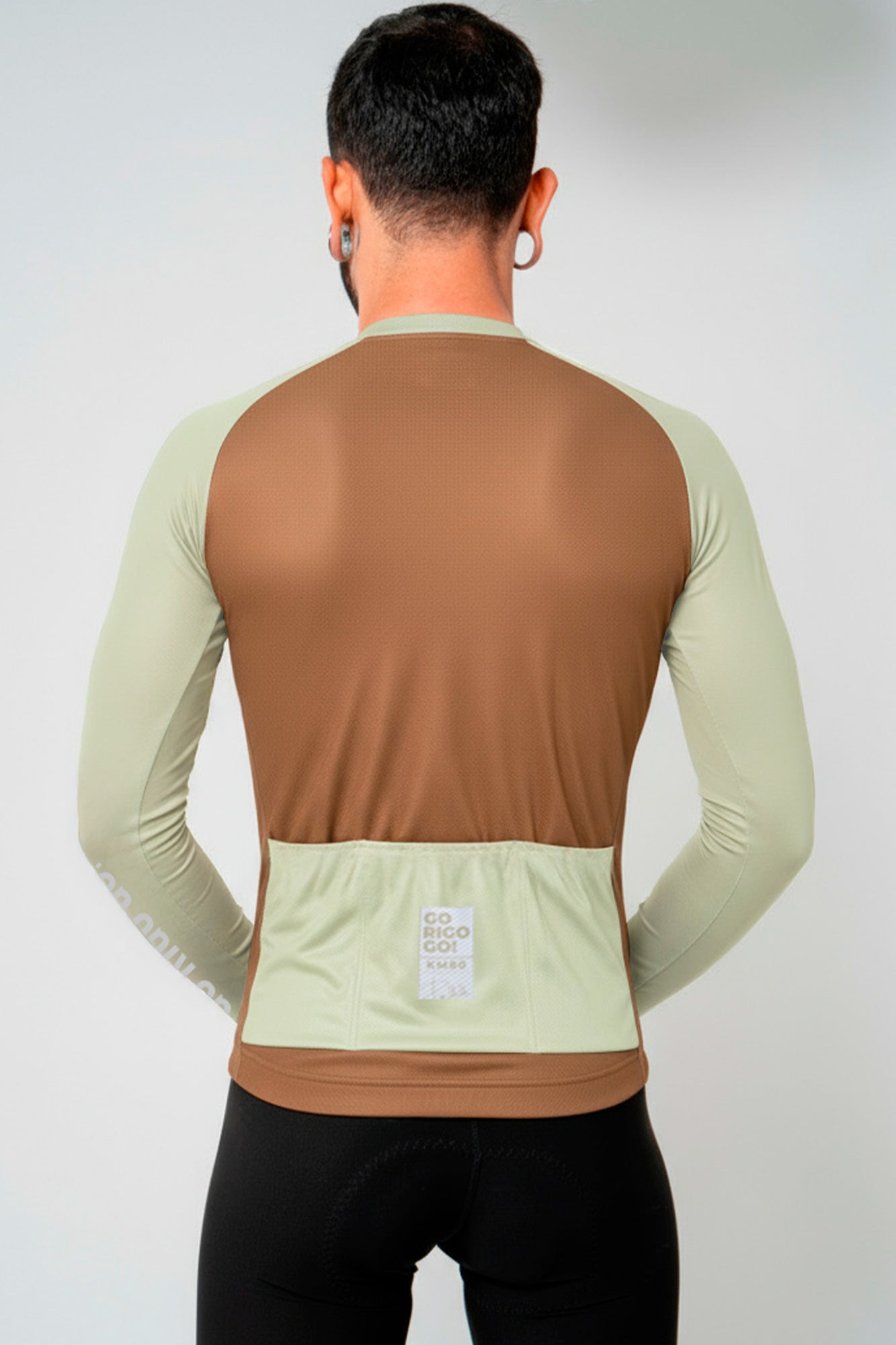 Jersey de Ciclismo KM80 Cobre - CAMISETA CICLISMO MANGA LARGA KM 80 - GO RIGO GO!