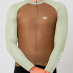 Jersey de Ciclismo KM80 Cobre - CAMISETA CICLISMO MANGA LARGA KM 80 - GO RIGO GO!