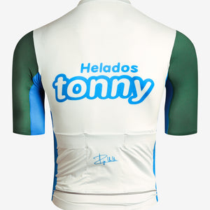 Jersey de Ciclismo Manga Corta KM100 Helados Tonny