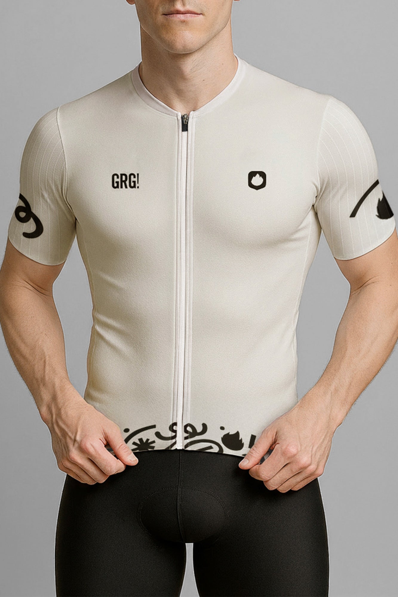 Jersey de Ciclismo Manga Corta KM100 TNC x GRG! - CAMISETA MANGA LARGA KM 100 - GO RIGO GO!