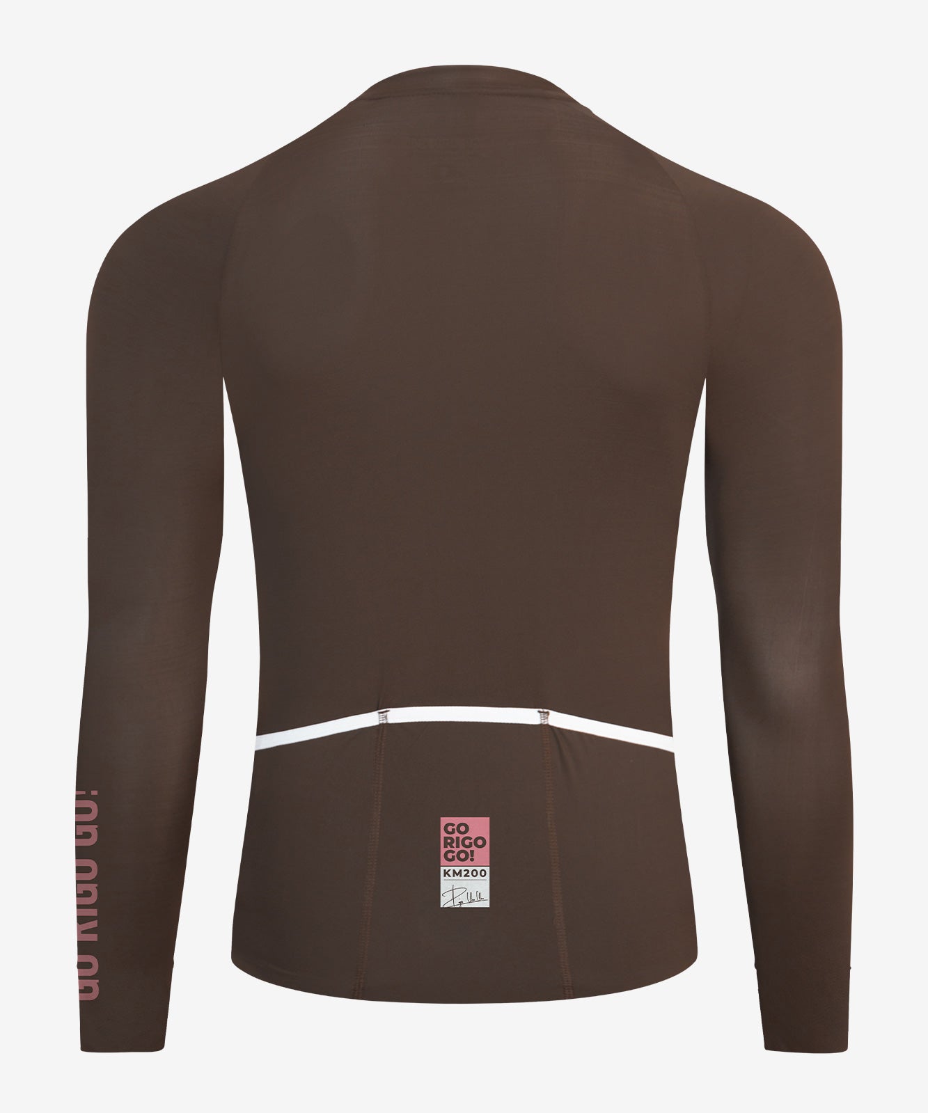 Jersey de Ciclismo Manga Larga KM200 EPIC Moka - CAMISETA MANGA LARGA KM200 - GO RIGO GO!