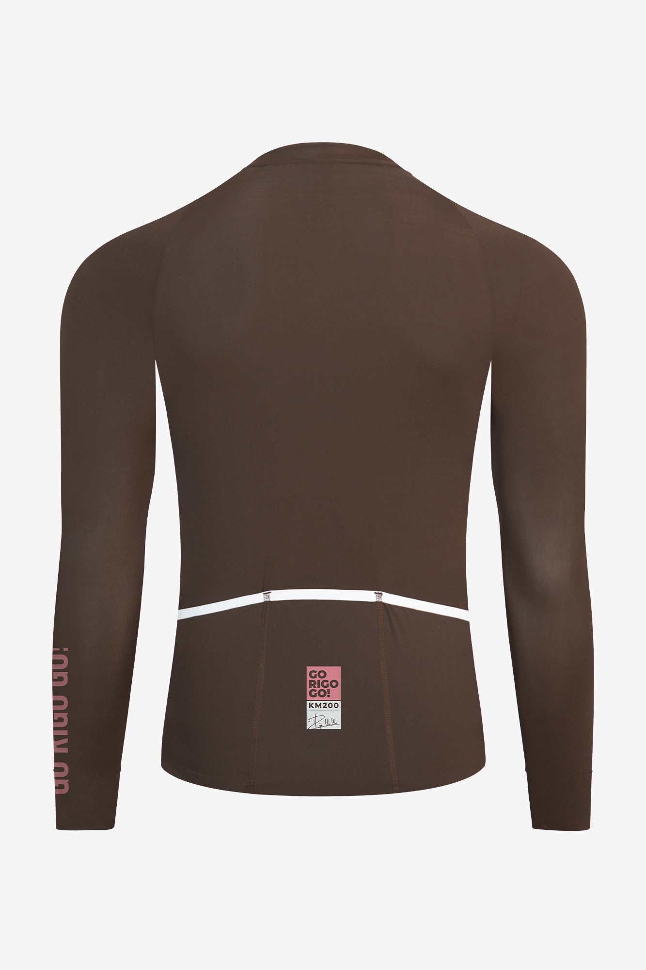 Jersey de Ciclismo Manga Larga KM200 EPIC Moka - CAMISETA MANGA LARGA KM200 - GO RIGO GO!