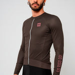 Jersey de Ciclismo Manga Larga KM200 EPIC Moka - CAMISETA MANGA LARGA KM200 - GO RIGO GO!