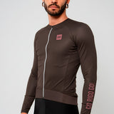 Jersey de Ciclismo Manga Larga KM200 EPIC Moka - CAMISETA MANGA LARGA KM200 - GO RIGO GO!