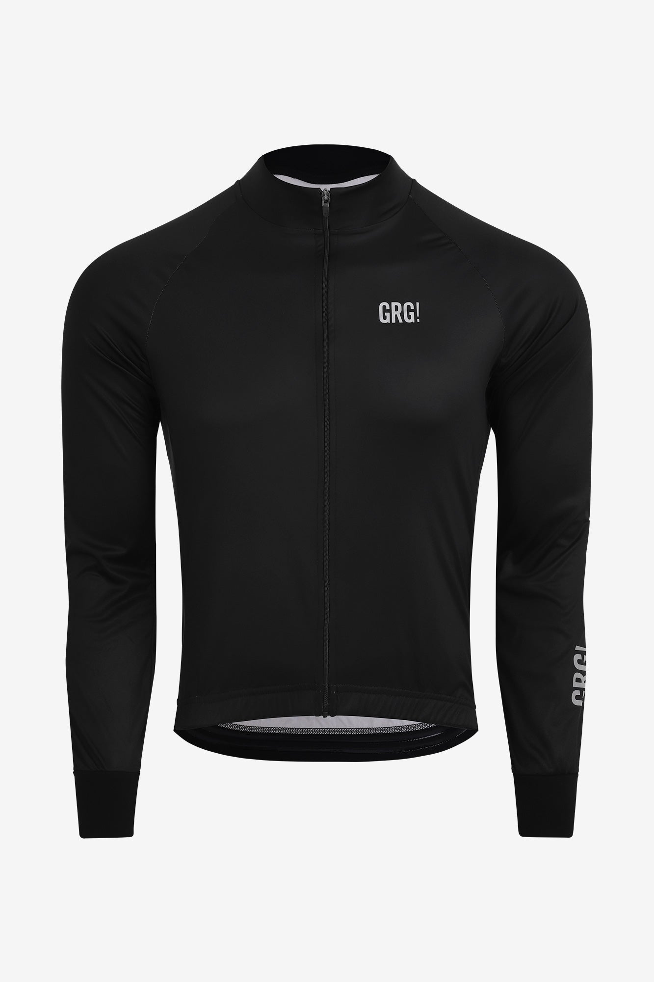 Jersey de Ciclismo Manga Larga KM200 Termico Black