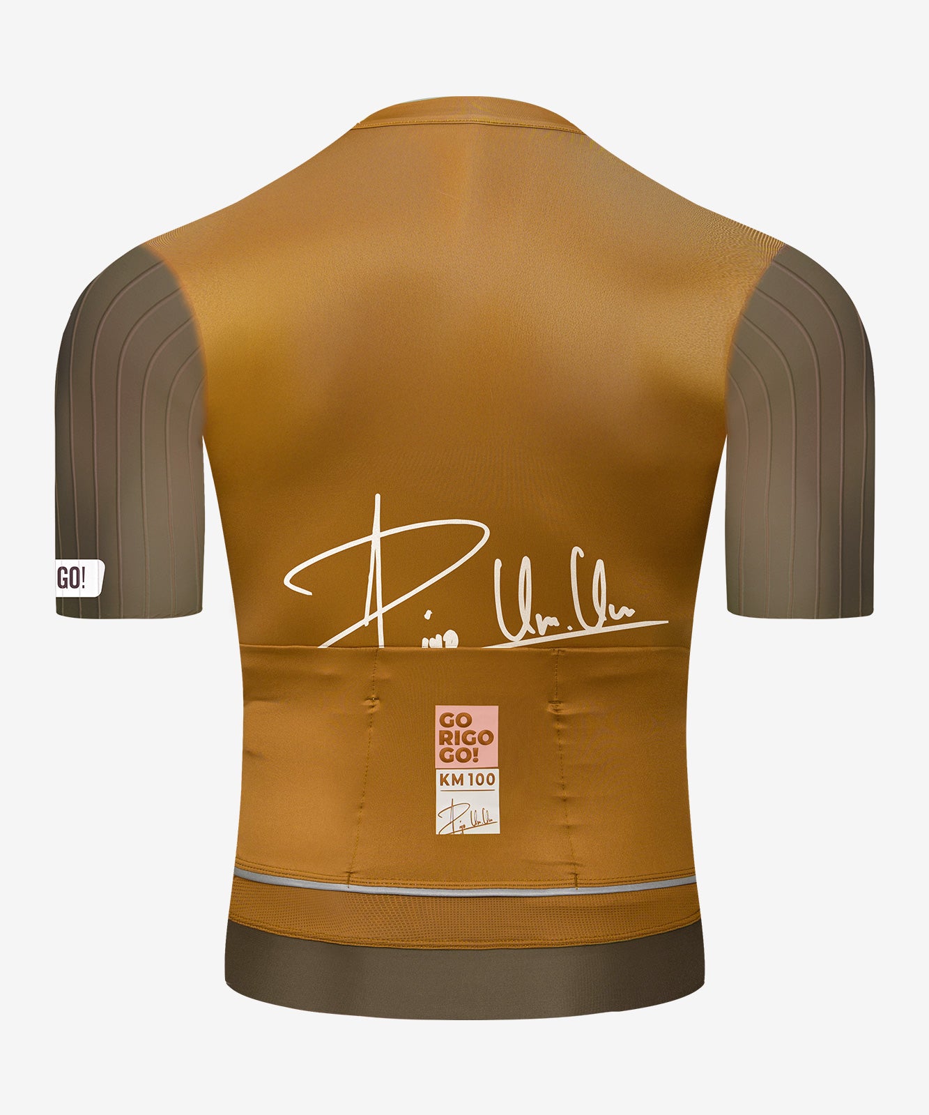 Jersey de Ciclismo KM100 Cacao - CAMISETA MANGA CORTA KM 100 - GO RIGO GO!