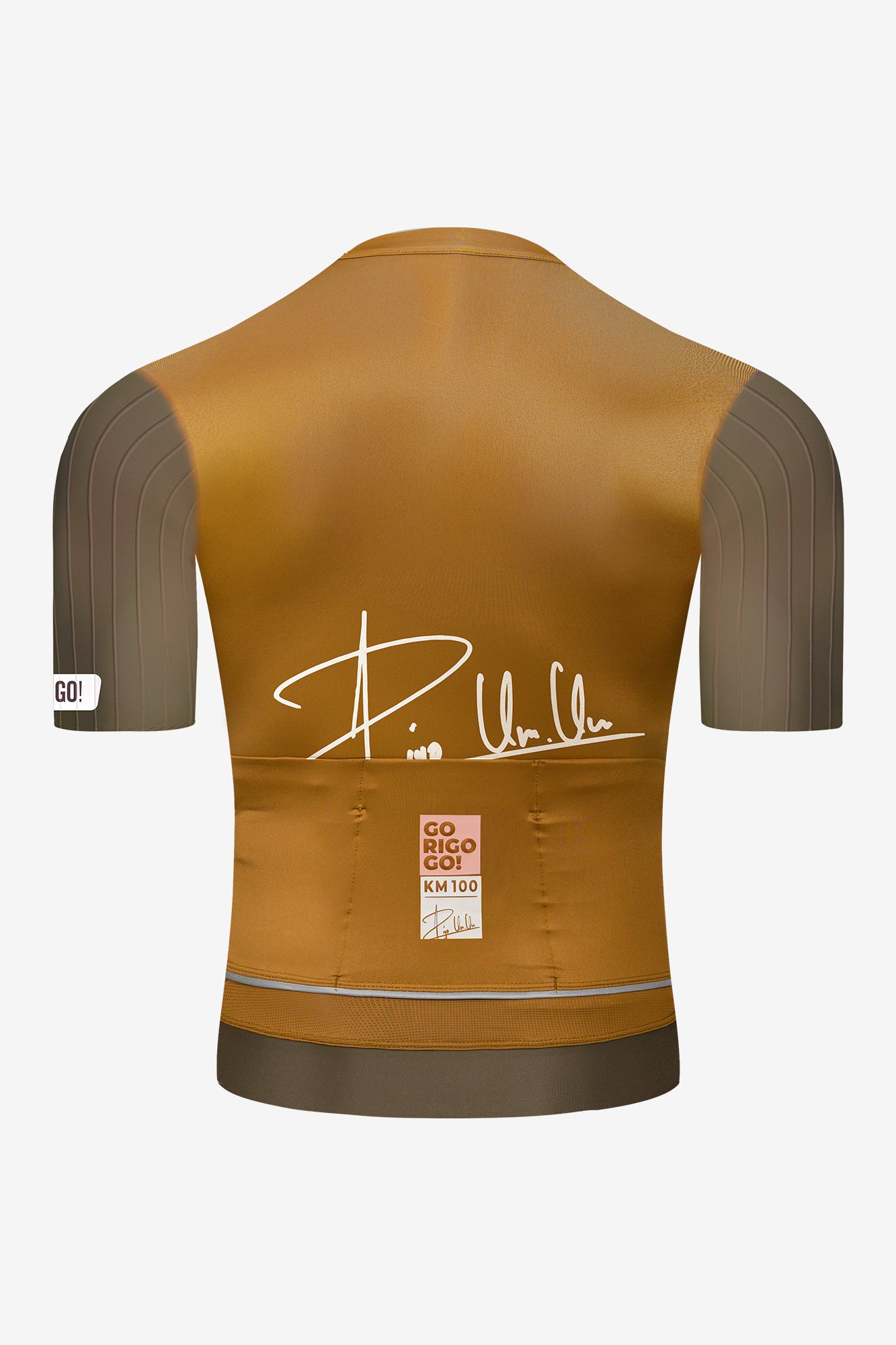 Jersey de Ciclismo KM100 Cacao - CAMISETA MANGA CORTA KM 100 - GO RIGO GO!