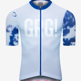 Jersey de Ciclismo KM100 SPRINT Swirl Blue
