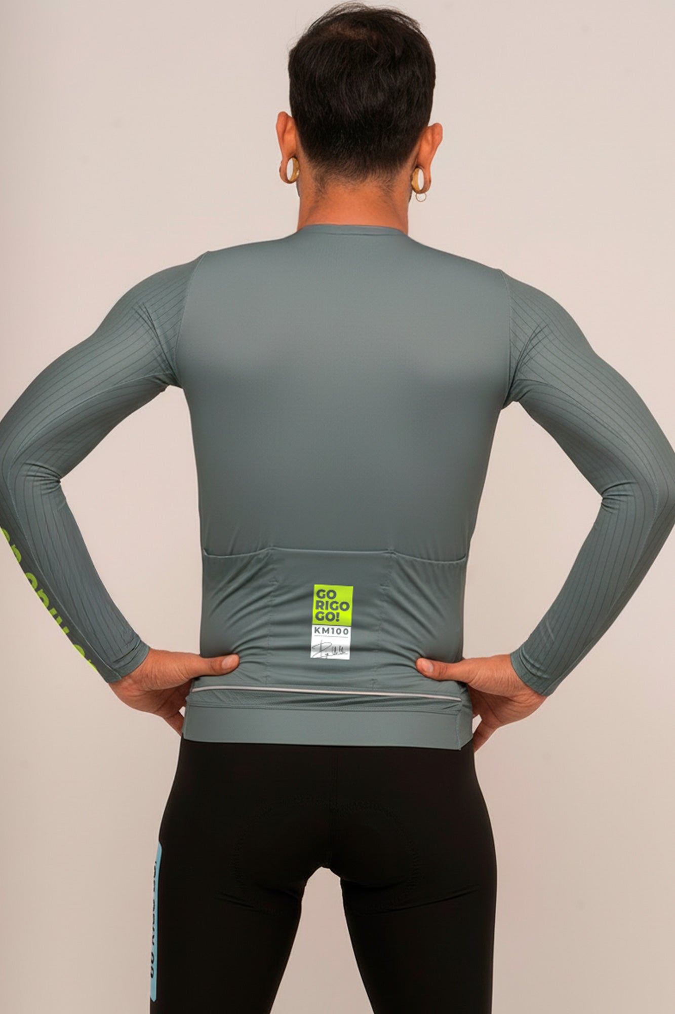 Jersey de Ciclismo KM100 Sutil - CAMISETA MANGA LARGA KM 100 - GO RIGO GO!