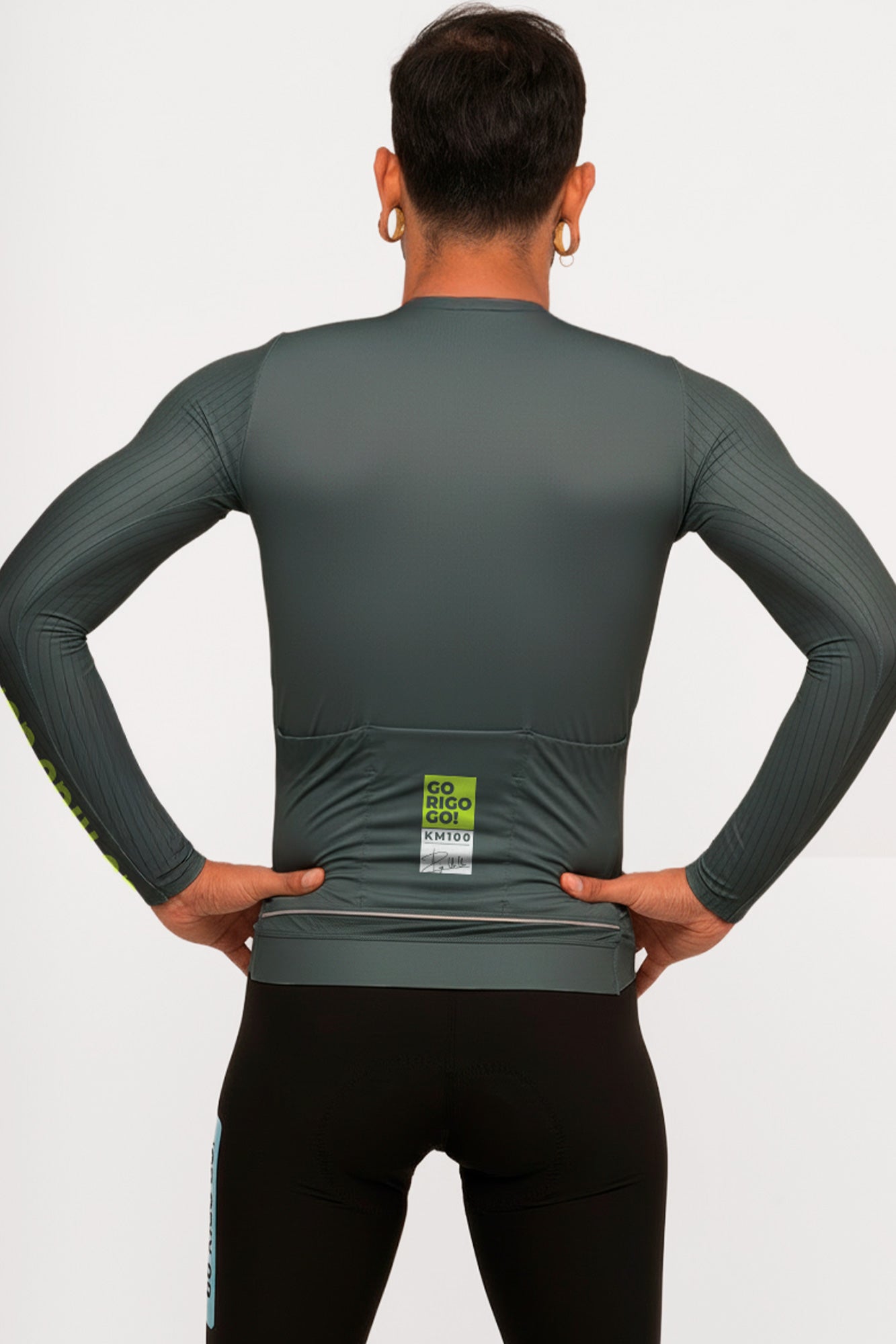 Jersey de Ciclismo KM100 Sutil - CAMISETA MANGA LARGA KM 100 - GO RIGO GO!