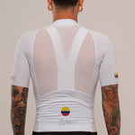 Jersey de Ciclismo KM100 Verano White Colombia - CAMISETA MANGA CORTA KM 100 - GO RIGO GO!