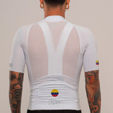 Jersey de Ciclismo KM100 Verano White Colombia - CAMISETA MANGA CORTA KM 100 - GO RIGO GO!