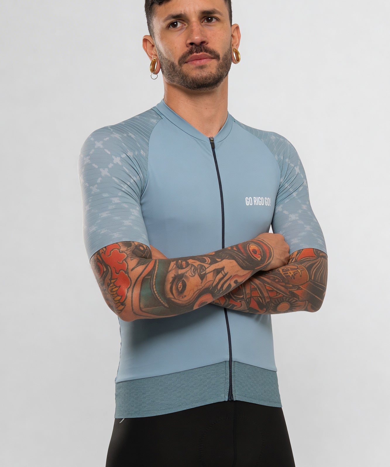 Jersey de Ciclismo KM200 EPIC Meshblues (7586083242070)
