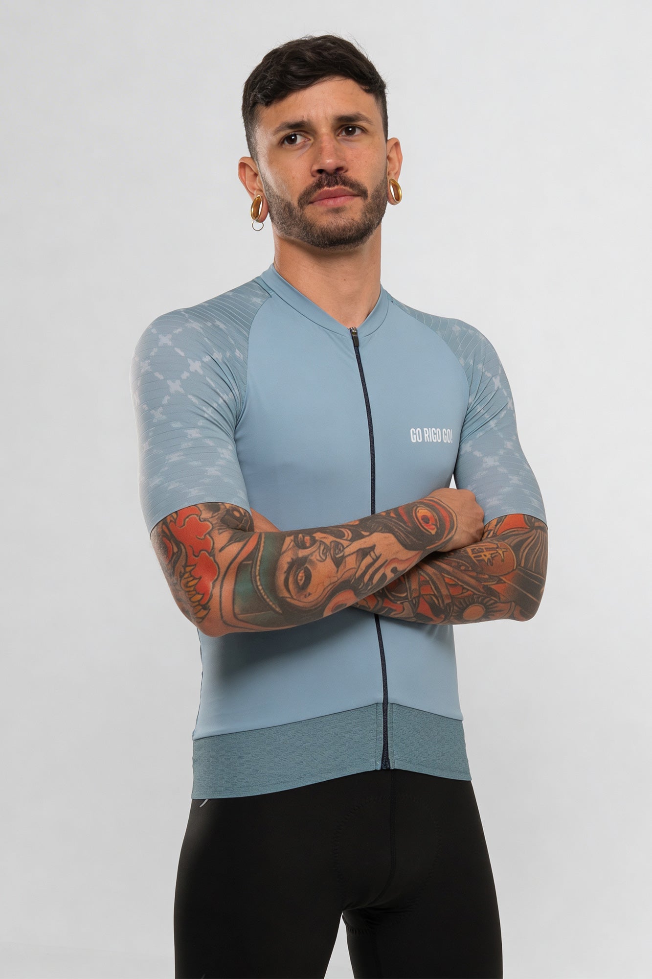 Jersey de Ciclismo KM200 EPIC Meshblues (7586083242070)