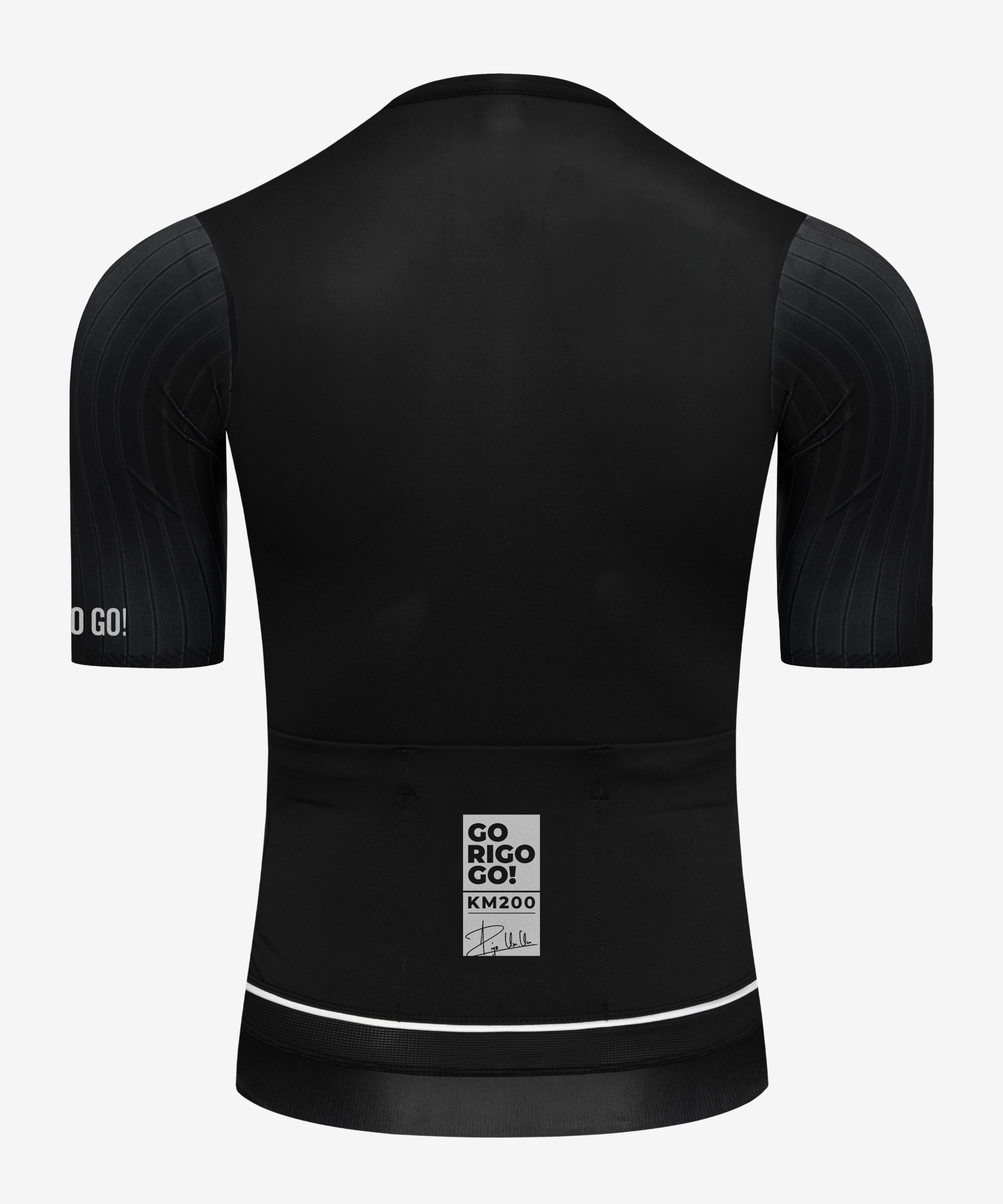 Jersey de Ciclismo KM200 PRO TOUR Clásico Negro