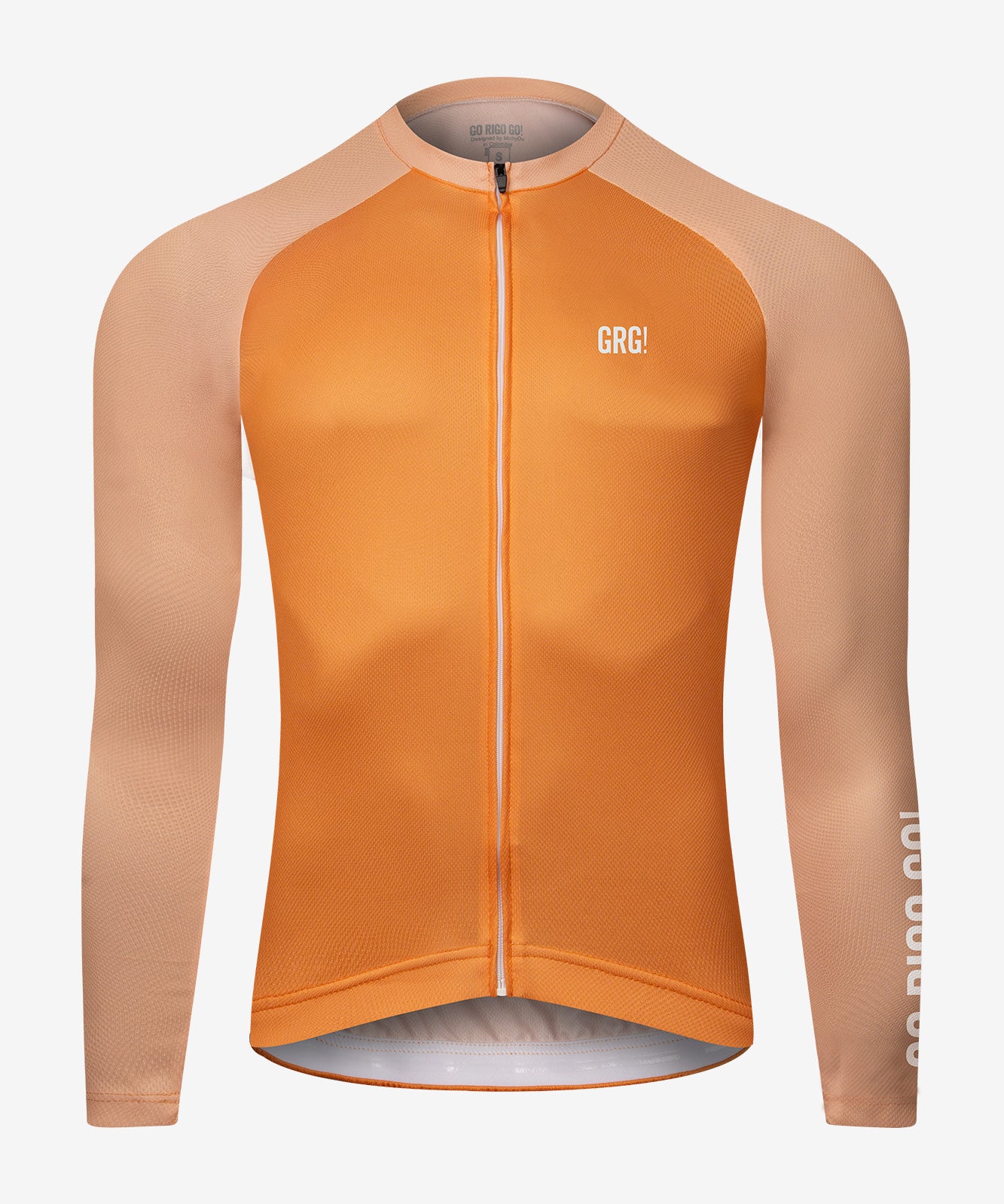 Jersey de Ciclismo KM50 Papaya - CAMISETA MANGA LARGA KM 50 - GO RIGO GO!