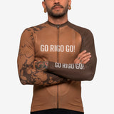 Jersey de Ciclismo KM50 Pardo
