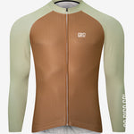 Jersey de Ciclismo KM80 Cobre - CAMISETA CICLISMO MANGA LARGA KM 80 - GO RIGO GO!