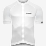 Jersey de Ciclismo Manga Corta KM50 Clásico Blanco