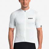 Jersey de Ciclismo Manga Corta KM50 Clásico Blanco