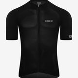 Jersey de Ciclismo Manga Corta KM80 Clásico Negro