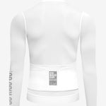 Jersey de Ciclismo Manga Larga KM100 Clásico Blanco (7823565881430)