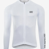 Jersey de Ciclismo Manga Larga KM50 Clásico Blanco GRG!