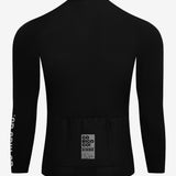 Jersey de Ciclismo Manga Larga KM80 Clásico Negro