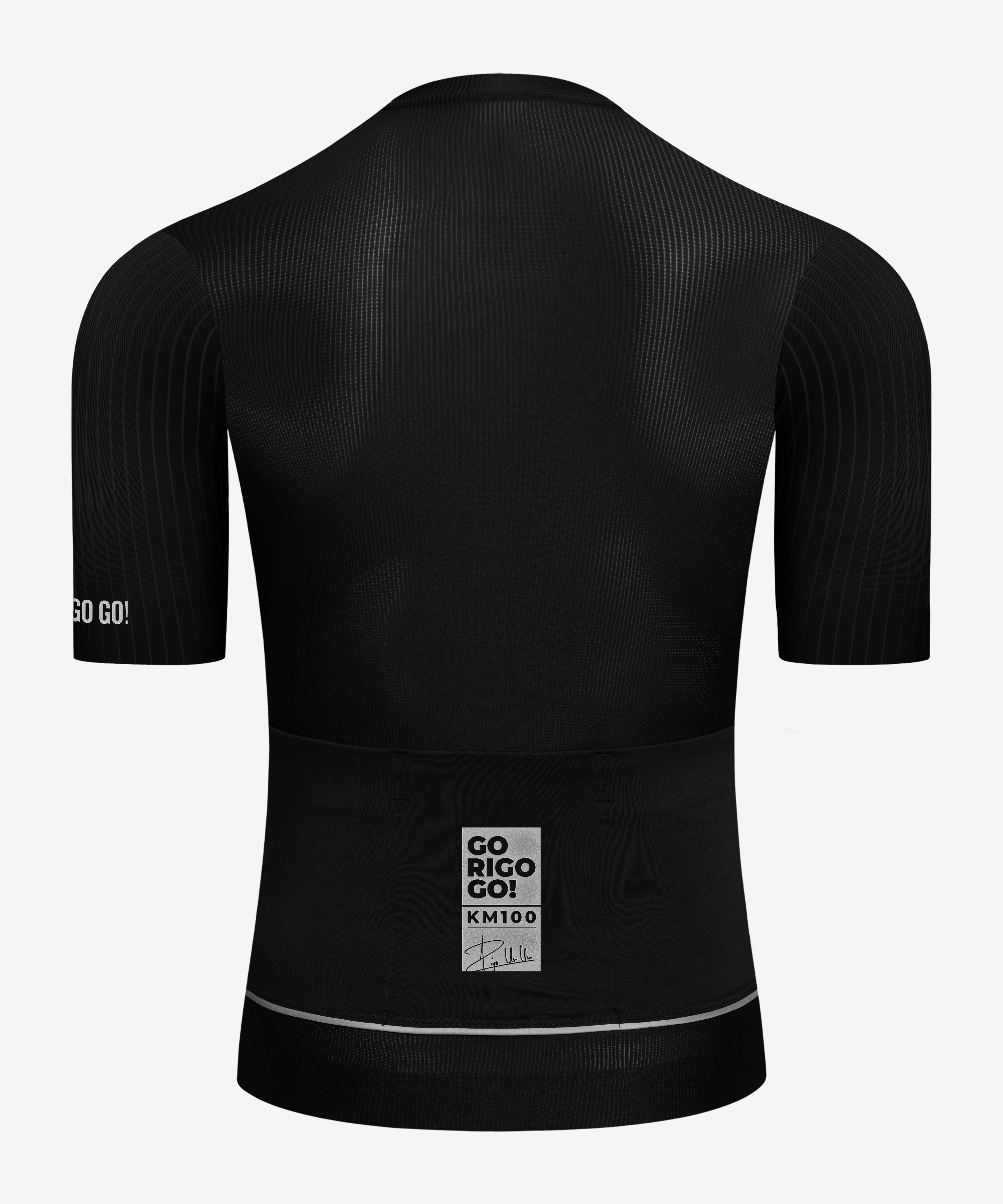 Jersey de Ciclismo KM100 SPRINT Clásico Negro