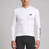 Jersey de Ciclismo Manga Larga KM50 Clásico Blanco GRG!