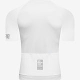 Jersey de Ciclismo Manga Corta KM80 Clásico Blanco