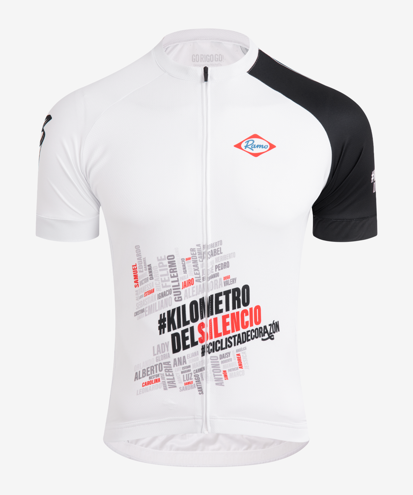Camiseta km50 m/c Kilómetros del Silencio (6864360013910)