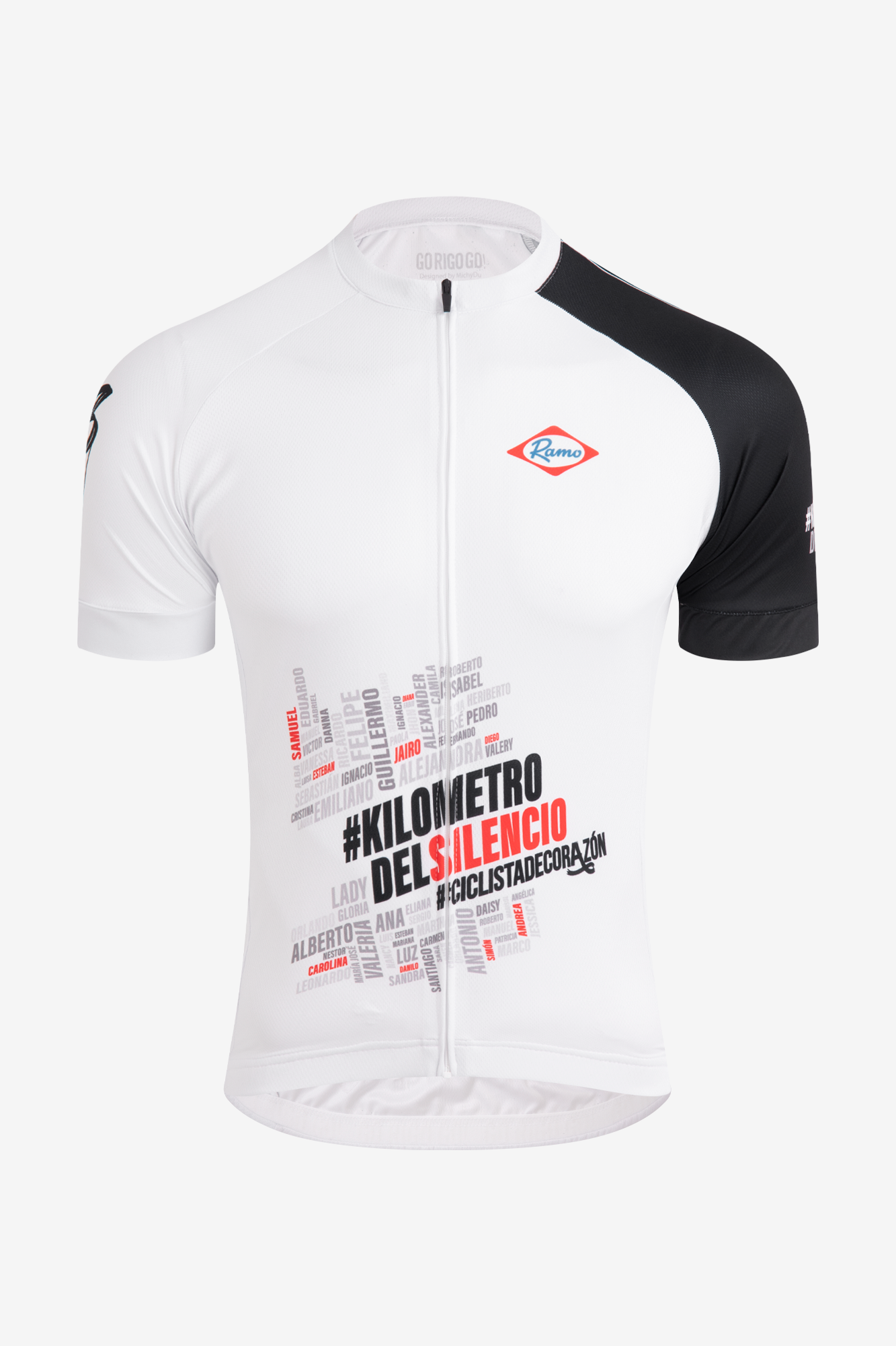 Camiseta km50 m/c Kilómetros del Silencio (6864360013910)
