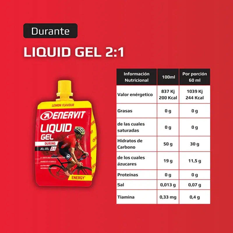 Liquid Gel Enervit - GELES - GO RIGO GO!