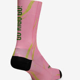 Medias de Ciclismo KM100 El Giro De Rigo Edición La Sucursal Salsa Rosa