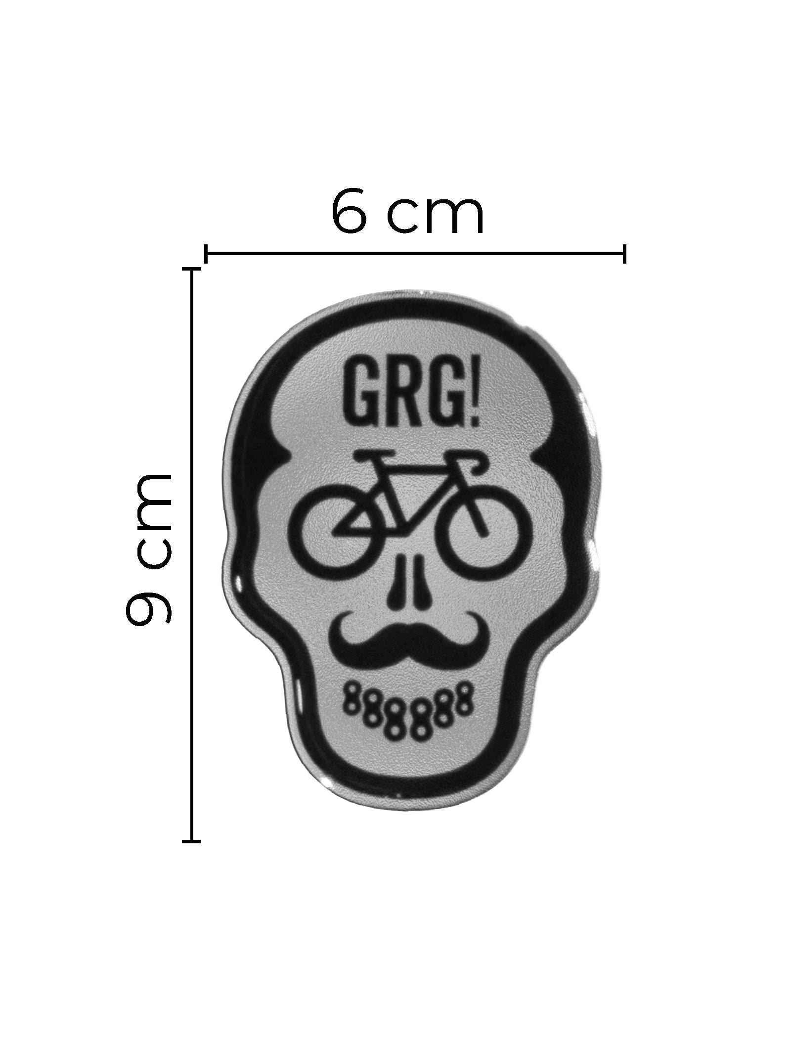Sticker Calavera Small - STICKER - GO RIGO GO!