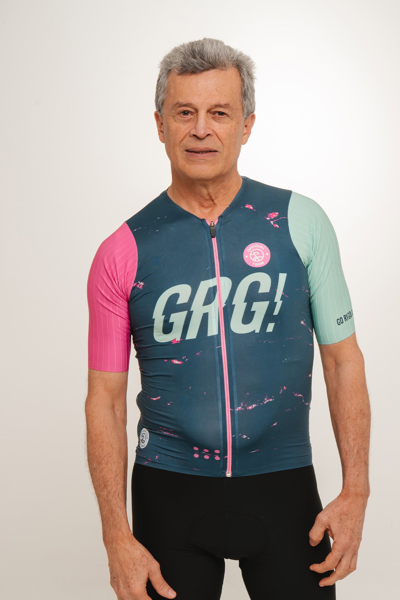 Jersey de Ciclismo KM100 Official Team Midnight Ride 2025 - CAMISETA MANGA CORTA KM 100 - GO RIGO GO!