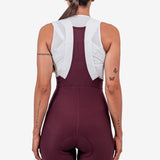 Pantaloneta de Ciclismo Sin Costuras KM200 Burdeos