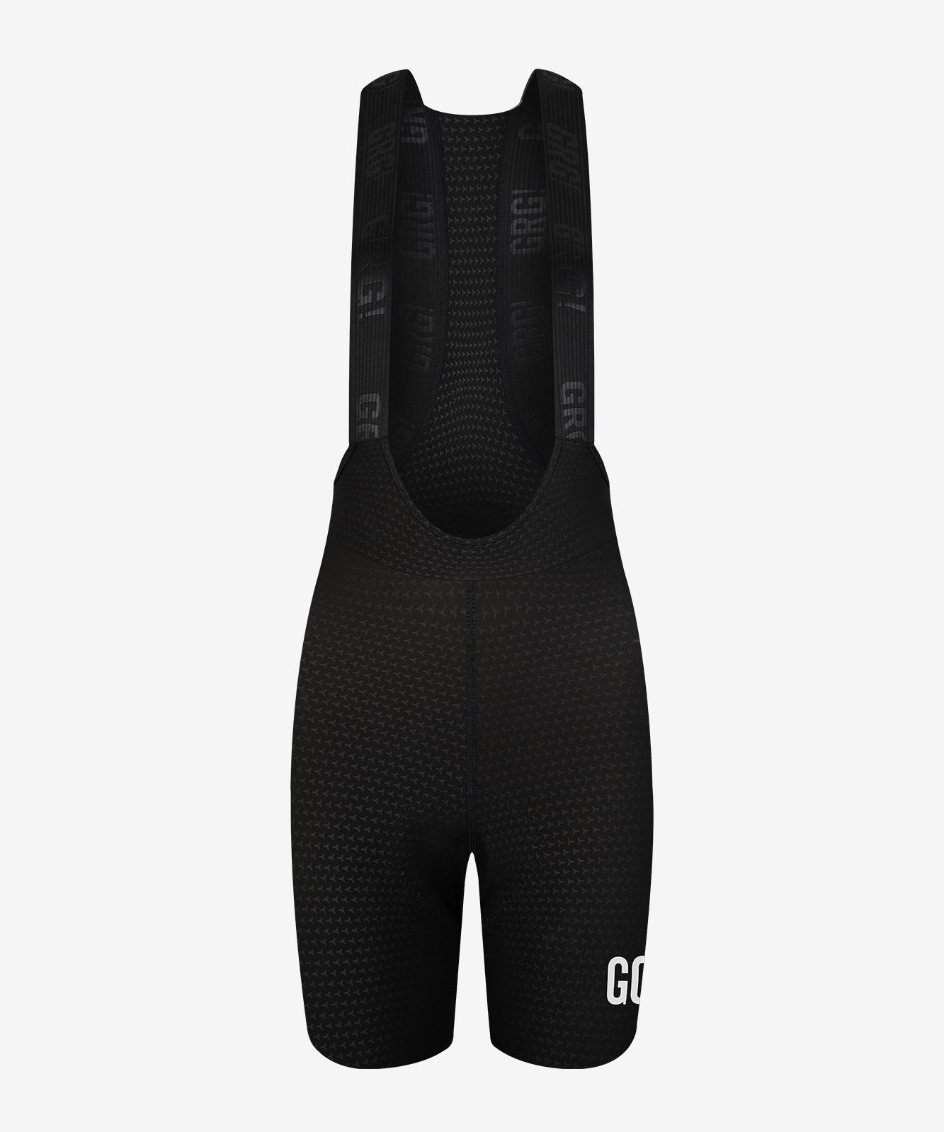 Pantaloneta de Ciclismo Sin Costuras KM200 Black Gofrada Reflect
