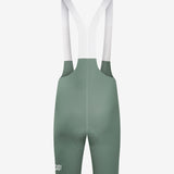 Pantaloneta de Ciclismo Sin Costuras KM200 Gofrada Salvia White
