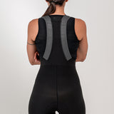 Pantaloneta de Ciclismo Sin Costuras KM200 Ónix
