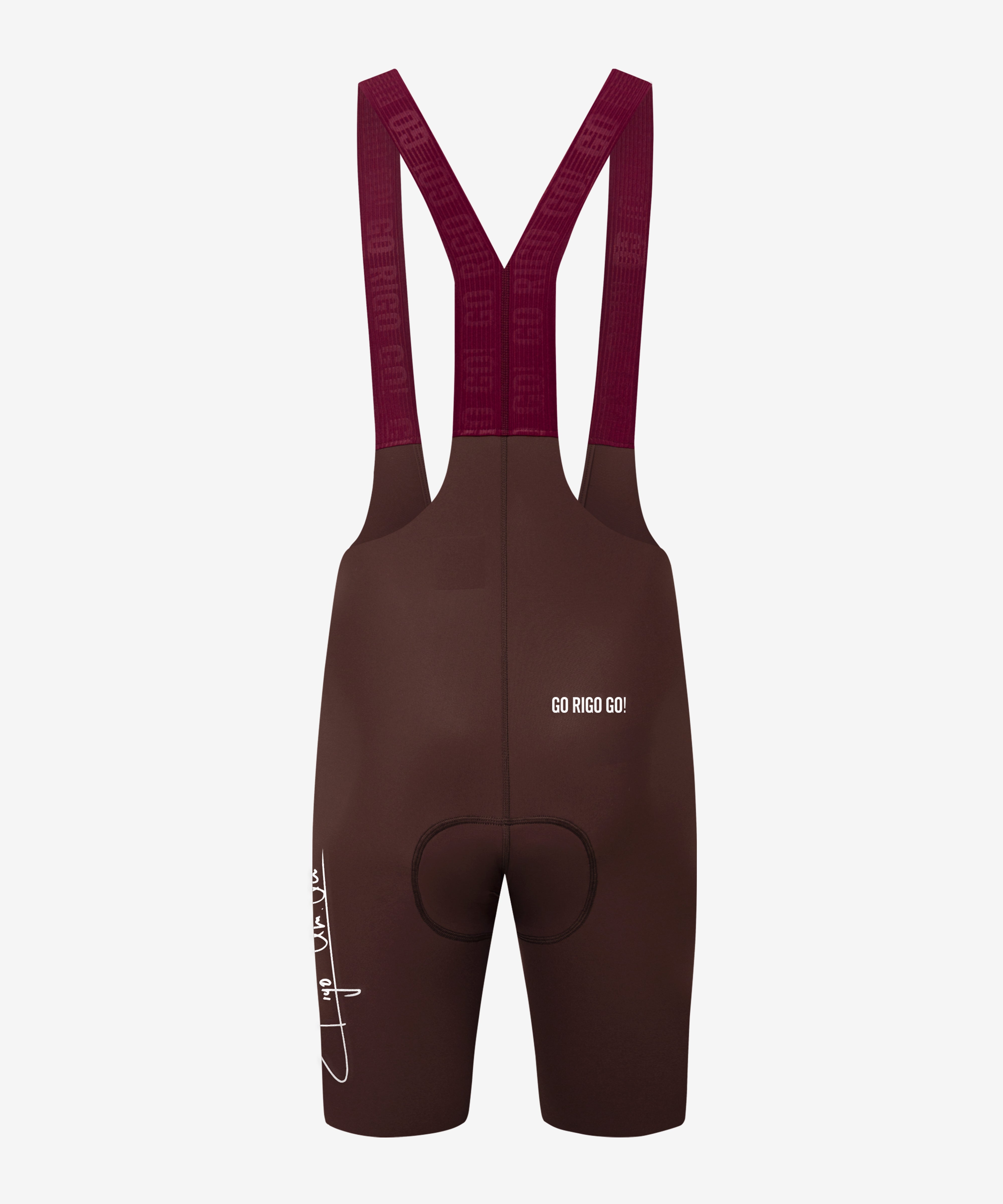 Pantaloneta de Ciclismo Sin Costuras KM200 Avellana